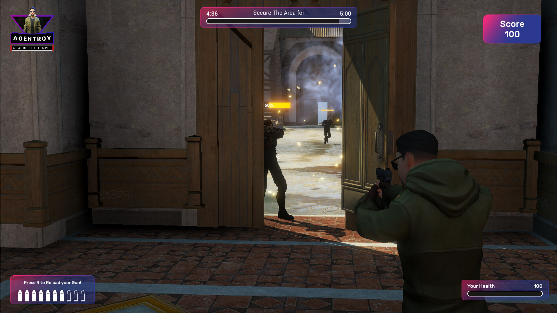 Agent Roy - Secure The Temple screenshot 5