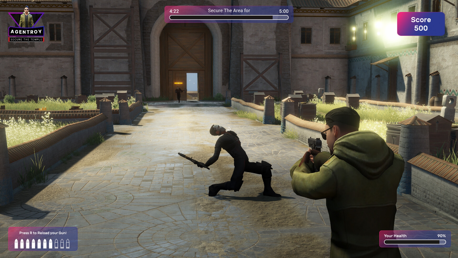Agent Roy - Secure The Temple screenshot 4