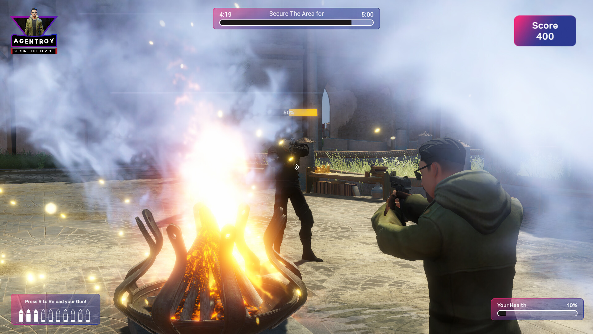 Agent Roy - Secure The Temple screenshot 3