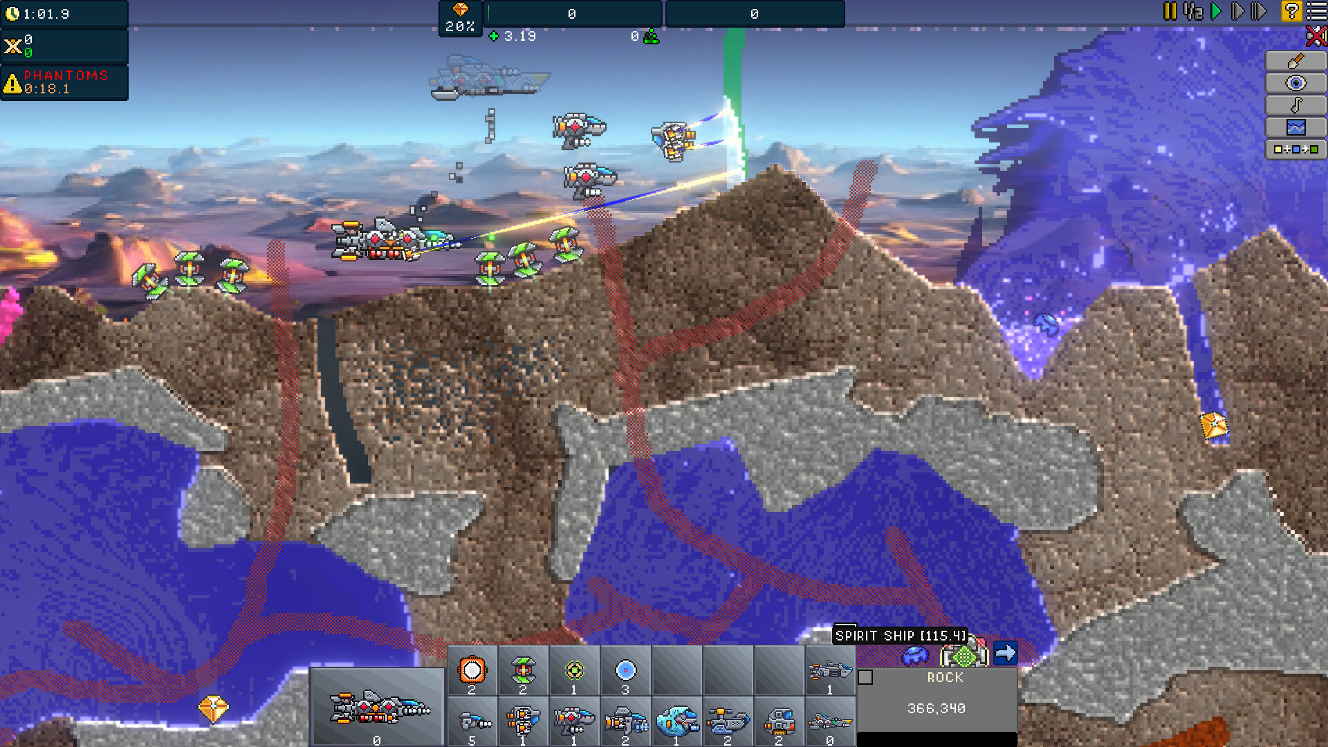 Creeper World IXE screenshot 9