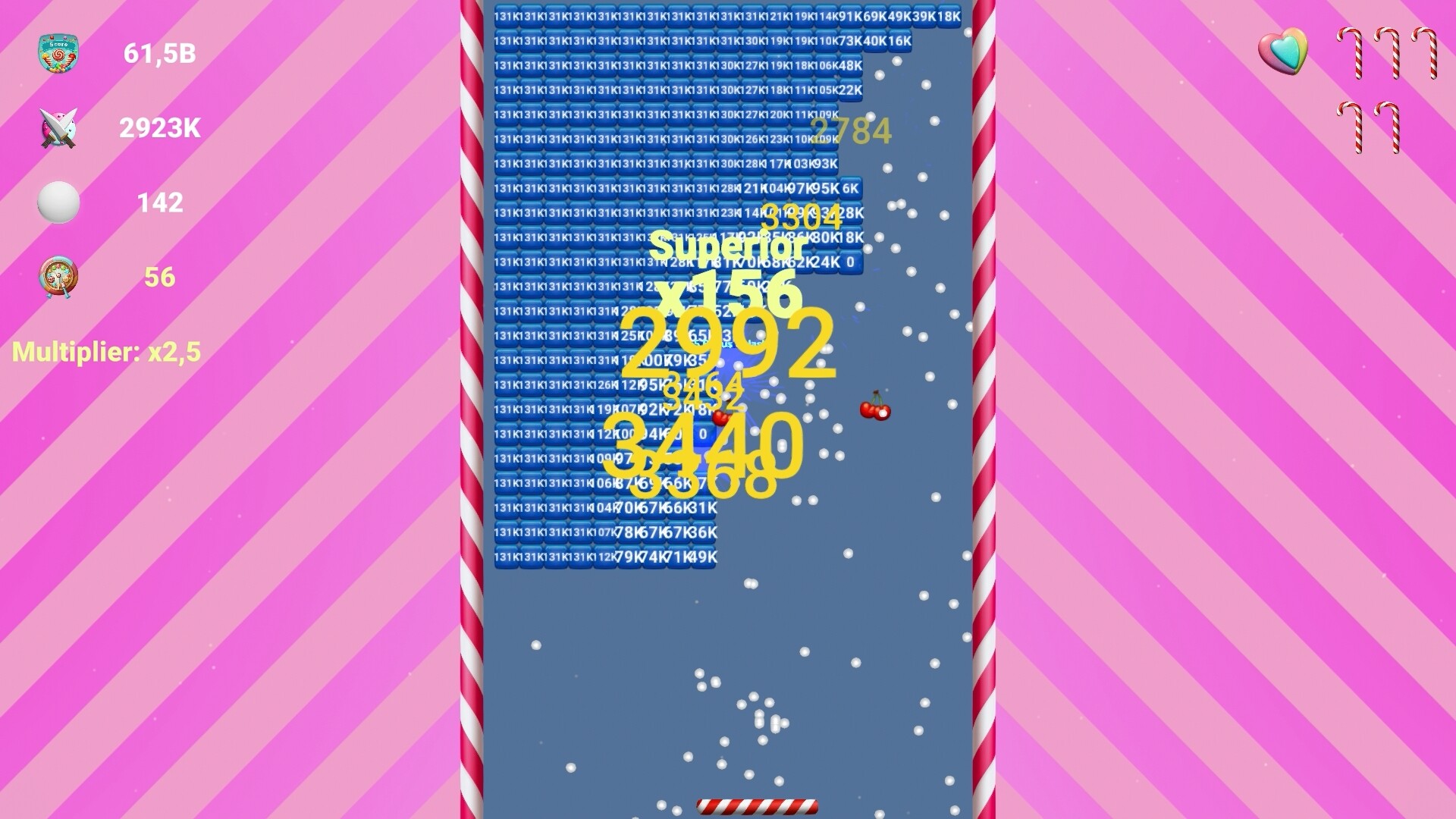 Candy Arkanoid screenshot 2