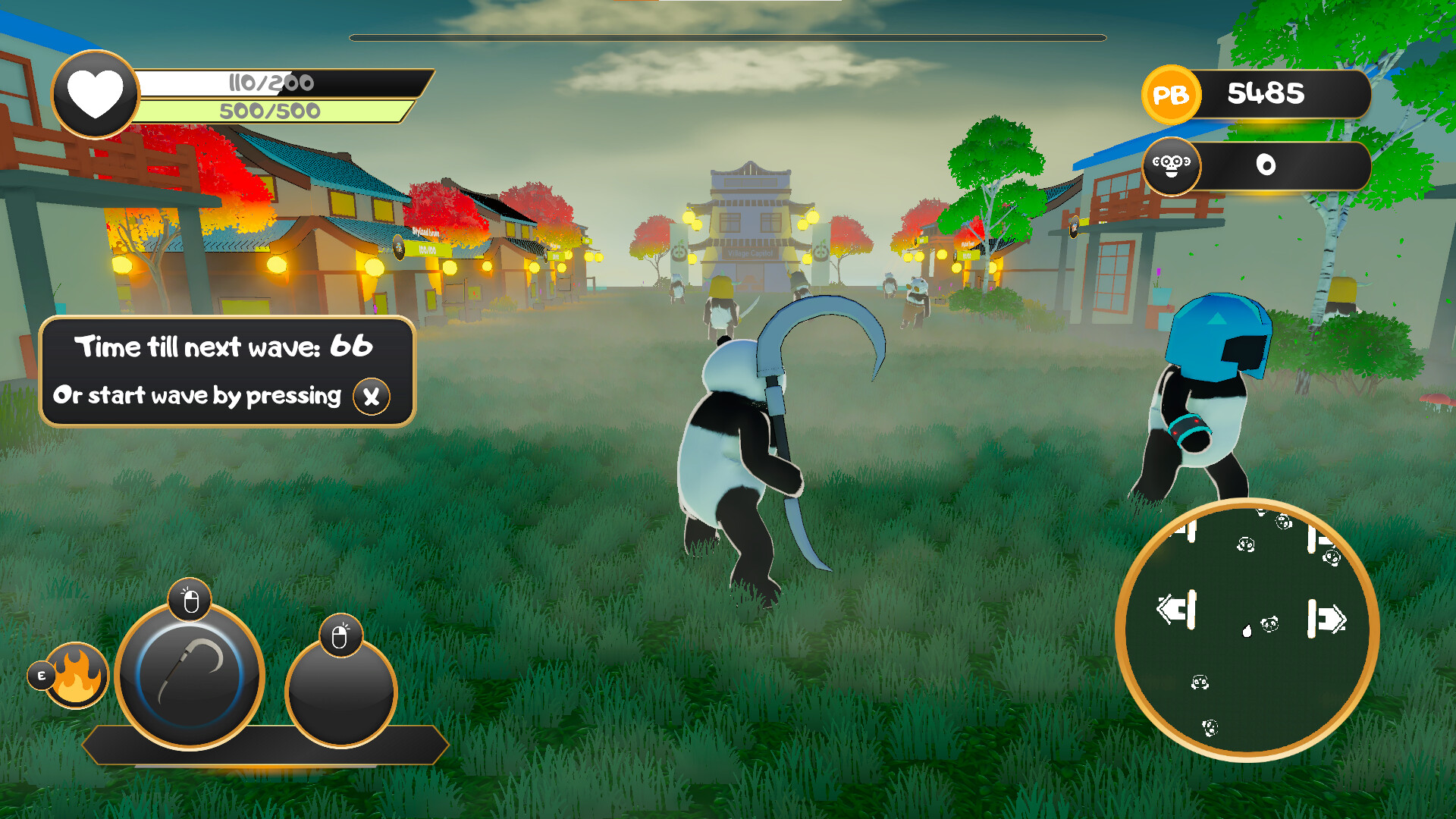 Panda's Village screenshot 1