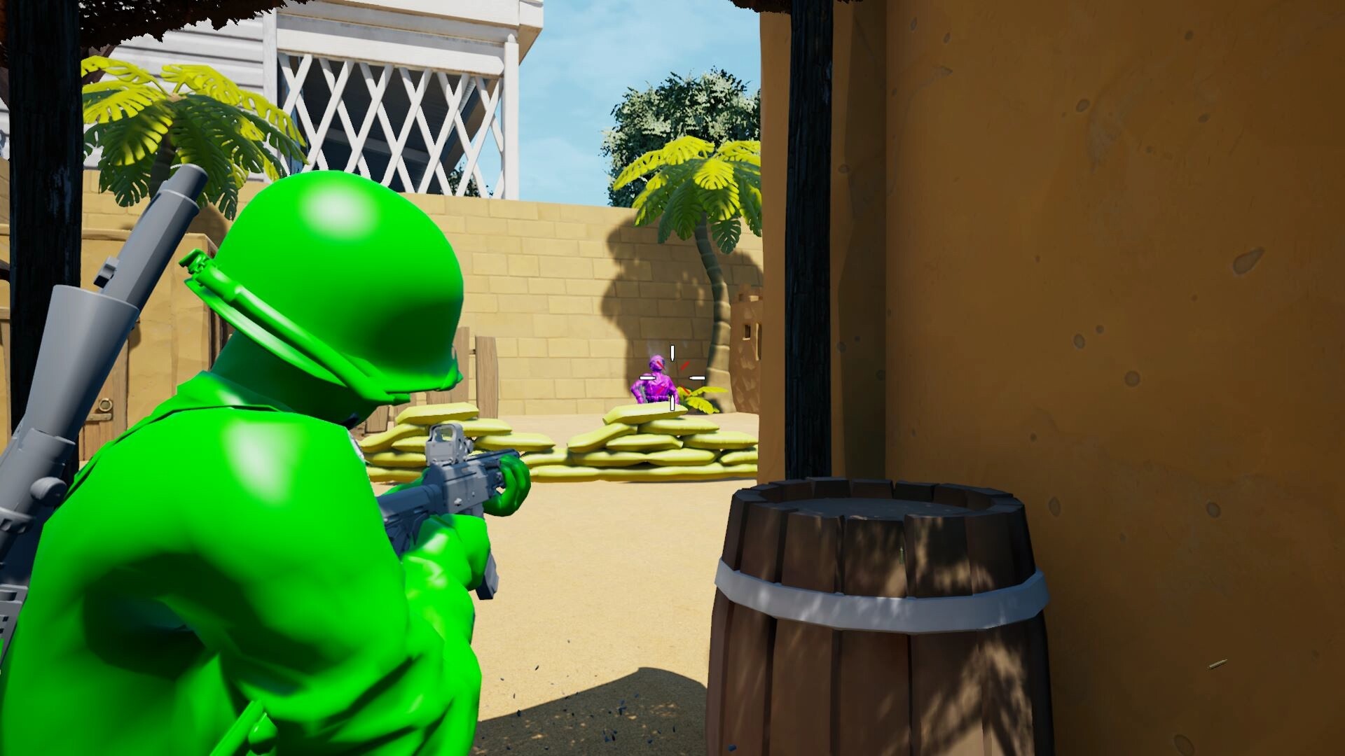 Plastic Men War never changes gameplay screenshot 1