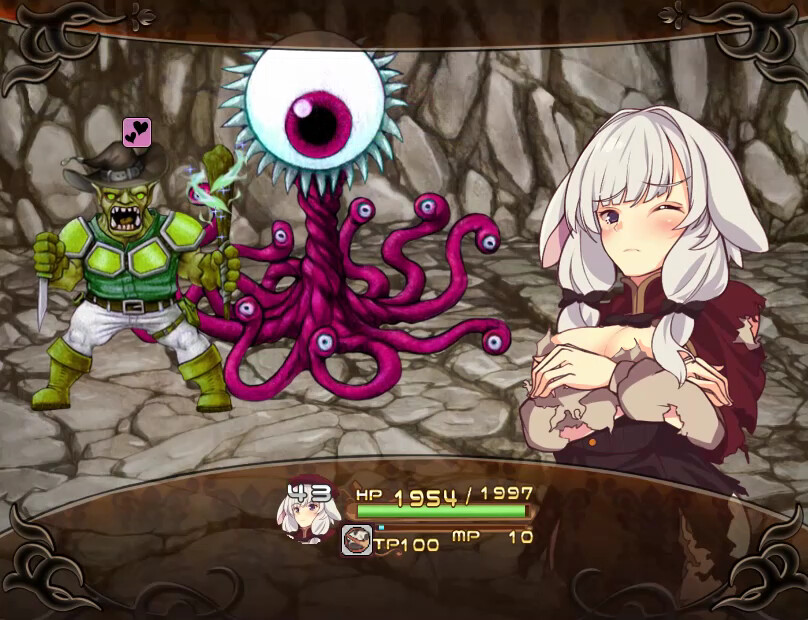 [Available in English]Meria and The Island of Orcs - Additional adult story & Graphics DLC screenshot 1