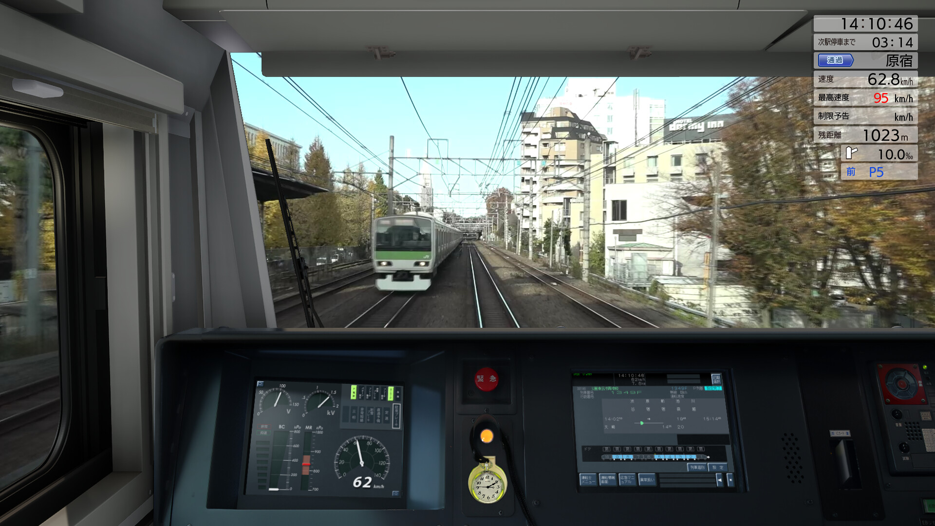 JR EAST Train Simulator: Saikyo-Kawagoe Line (Osaki to Kawagoe) E233-7000 series screenshot 9
