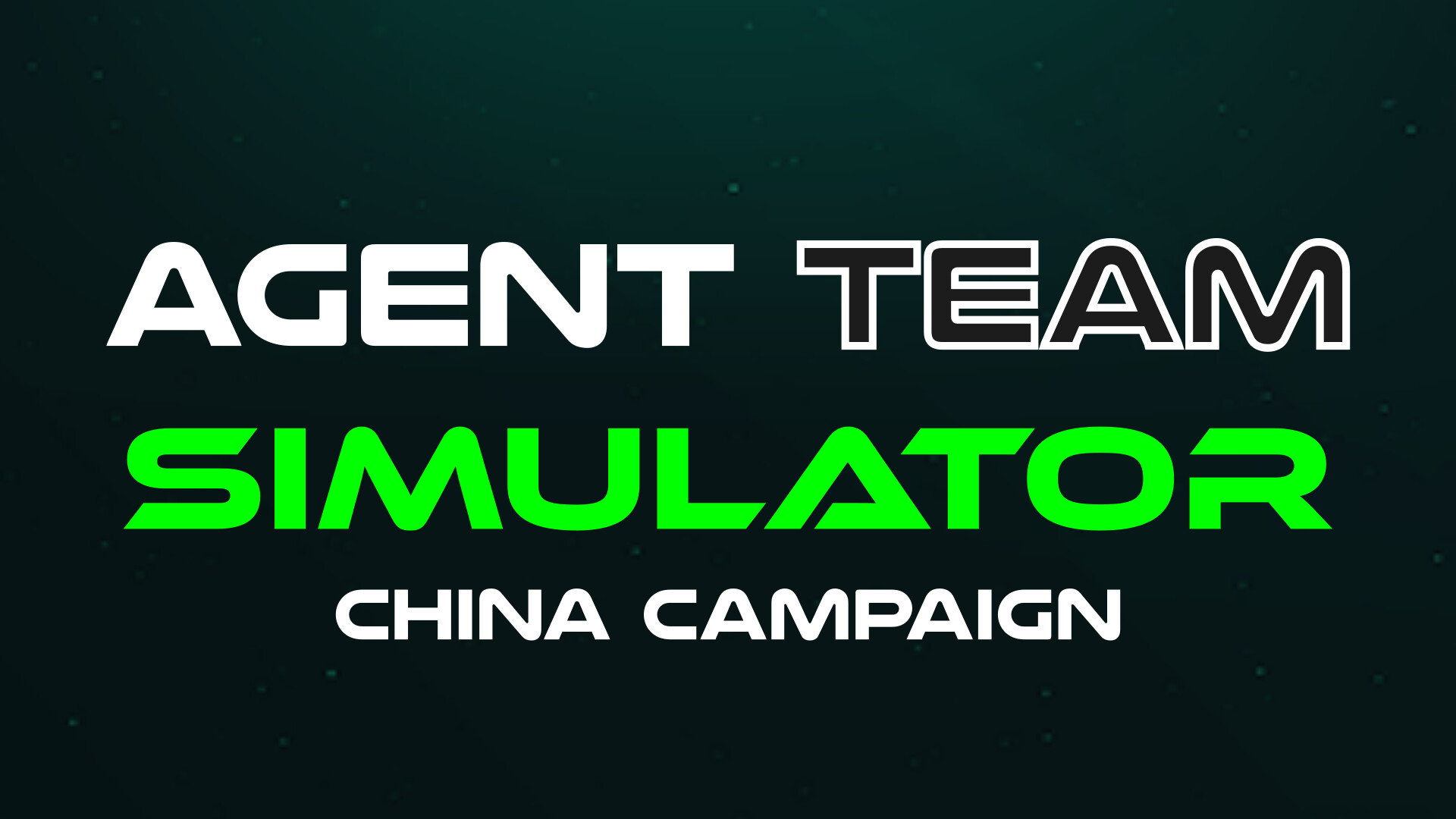Agent Team Simulator - China Campaign screenshot 1