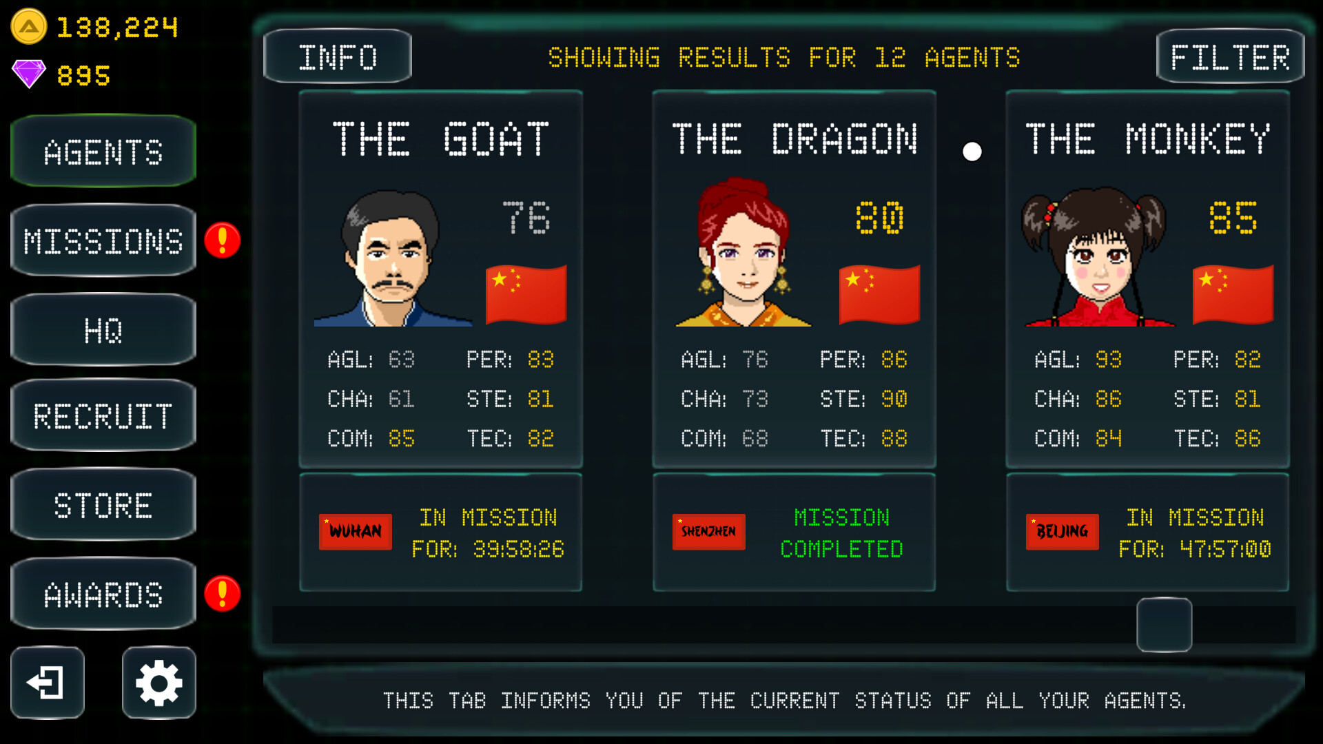 Agent Team Simulator - China Campaign screenshot 3