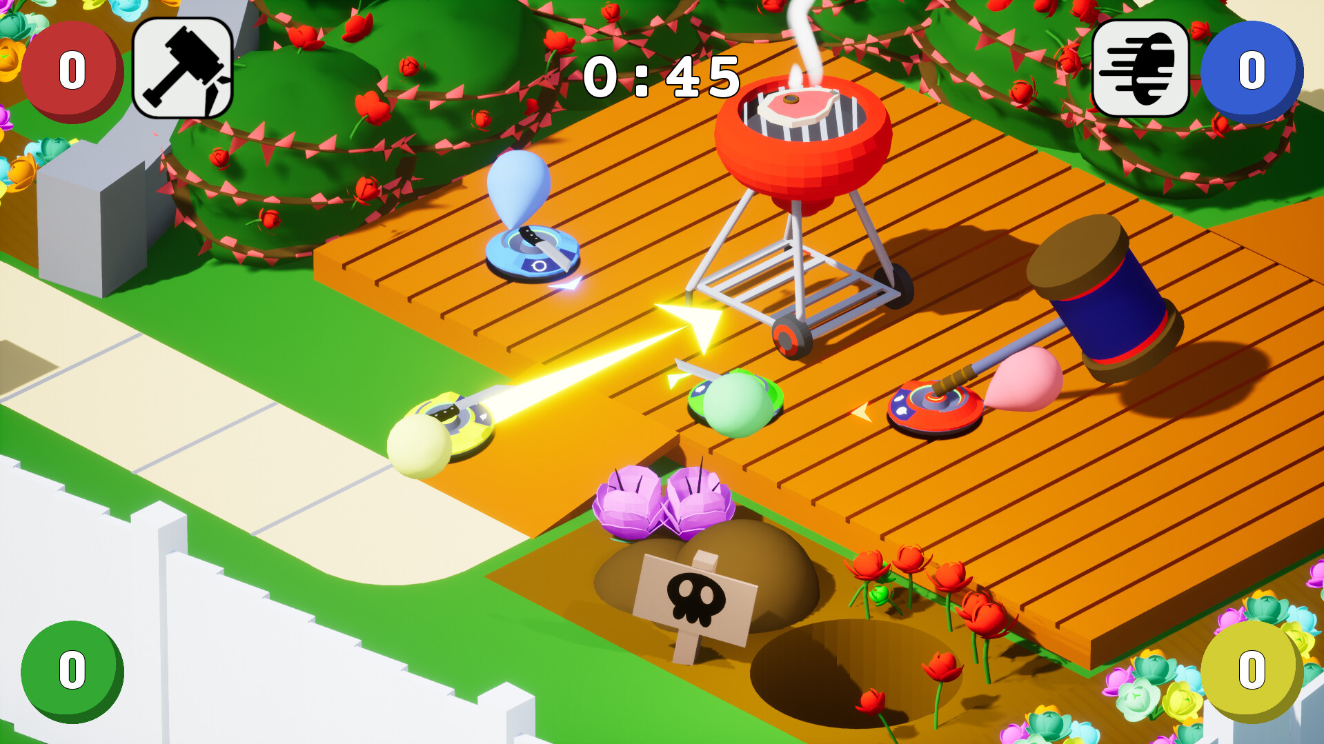 Broombot Battlegrounds screenshot 1