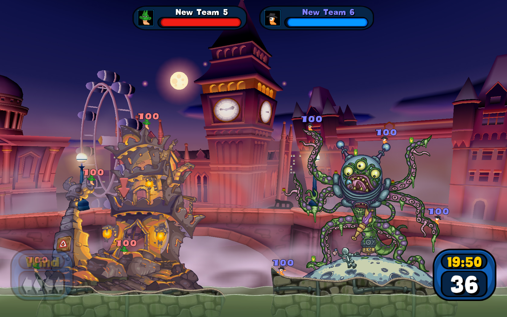 Worms Reloaded: The "Pre-order Forts and Hats" DLC Pack screenshot 4