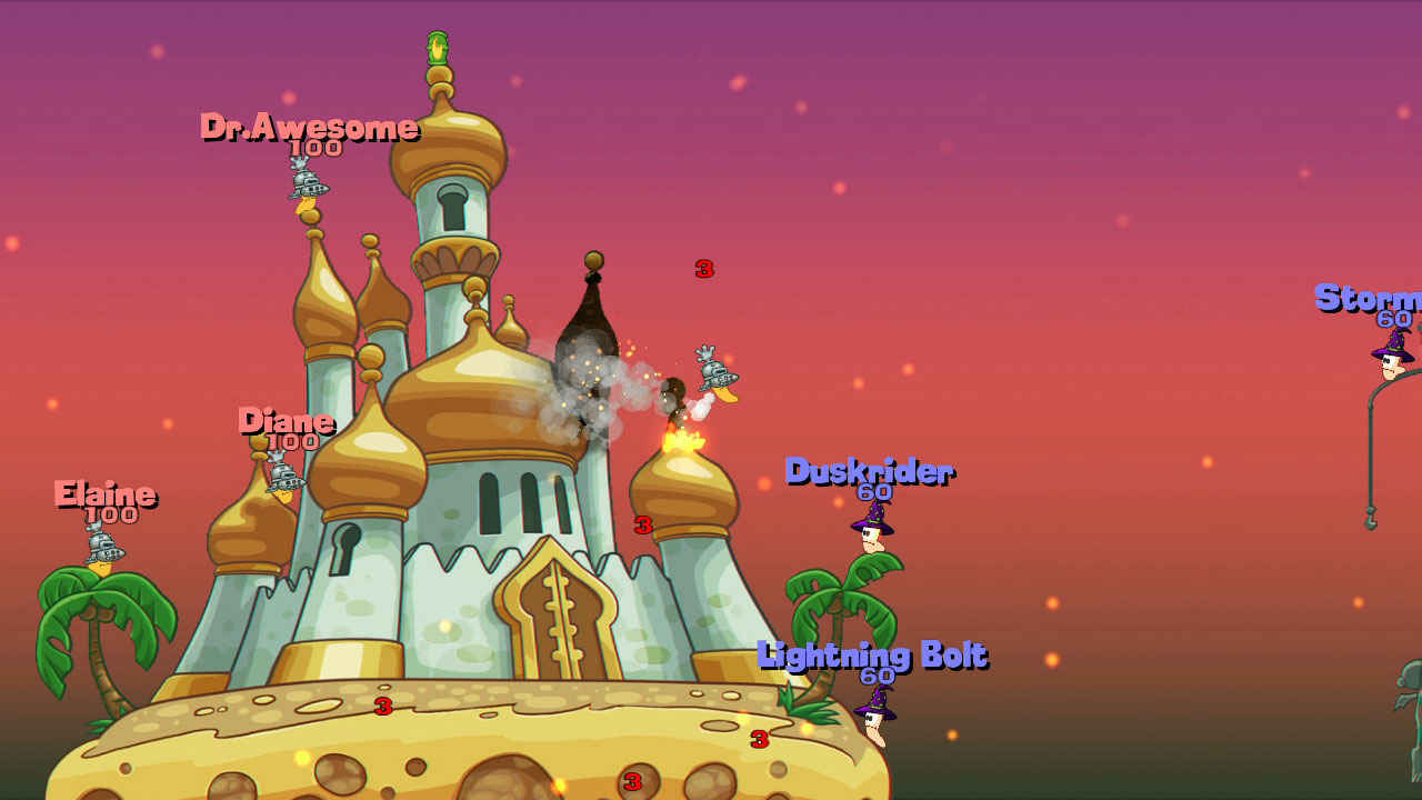 Worms Reloaded: Forts Pack screenshot 5
