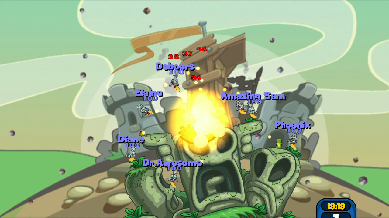 Worms Reloaded: Forts Pack screenshot 6