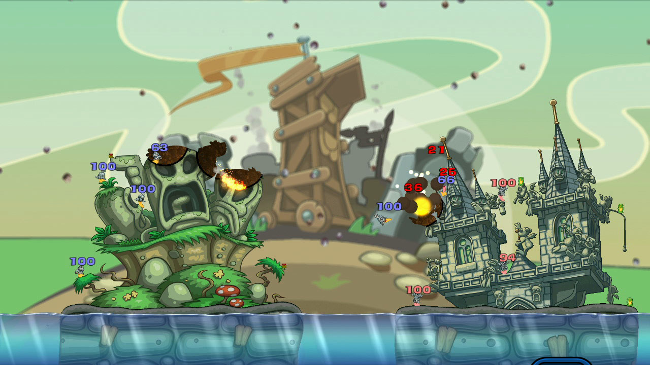 Worms Reloaded: Forts Pack screenshot 7