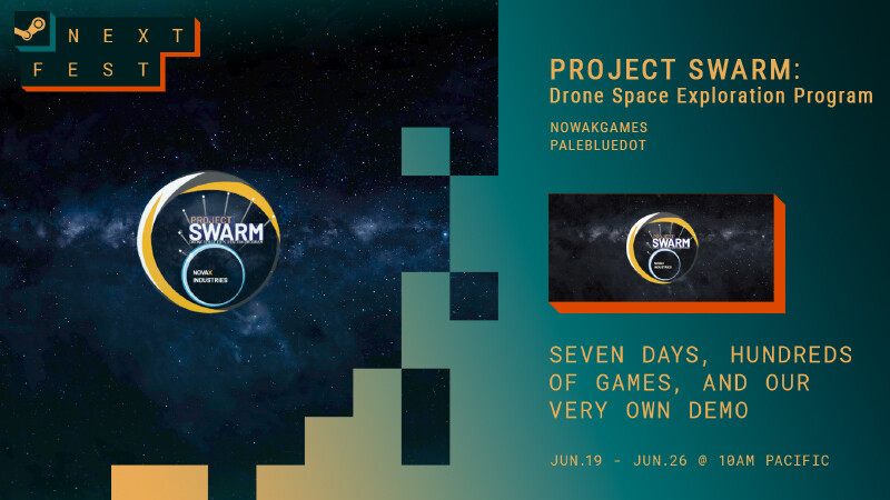PROJECT SWARM - Drone-based Space Exploration Program screenshot 2