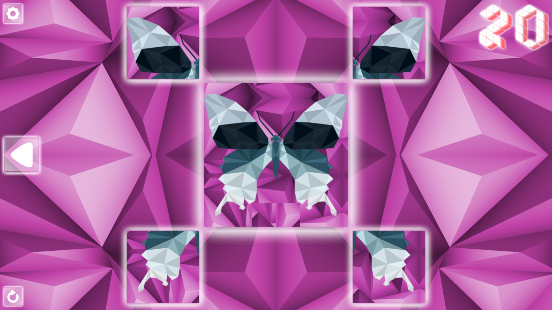 Poly Puzzle: Butterflies screenshot 3