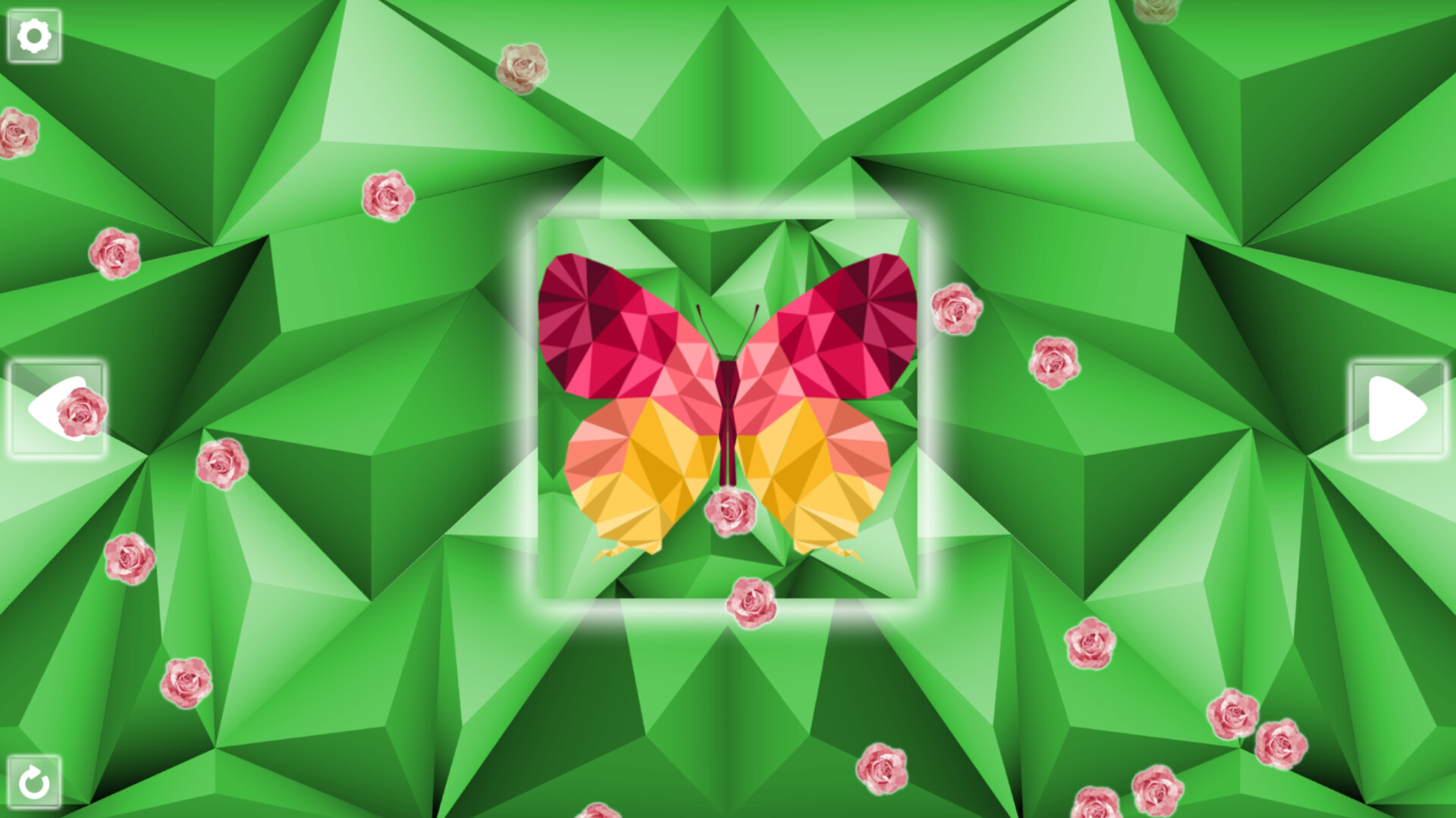 Poly Puzzle: Butterflies screenshot 2