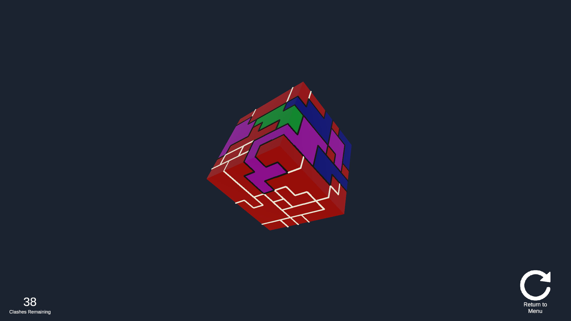 Four Color Puzzle screenshot 1