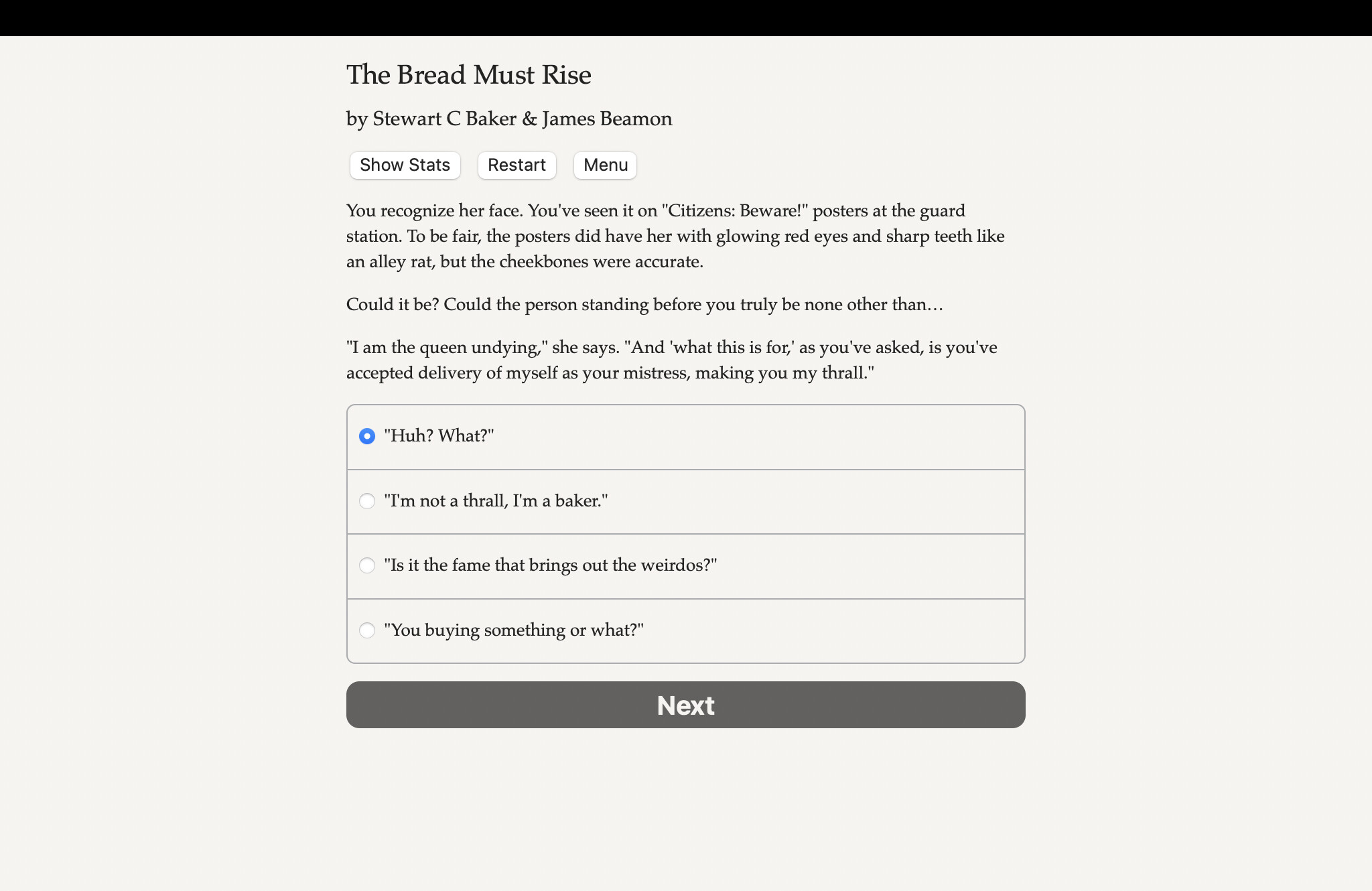 The Bread Must Rise screenshot 4