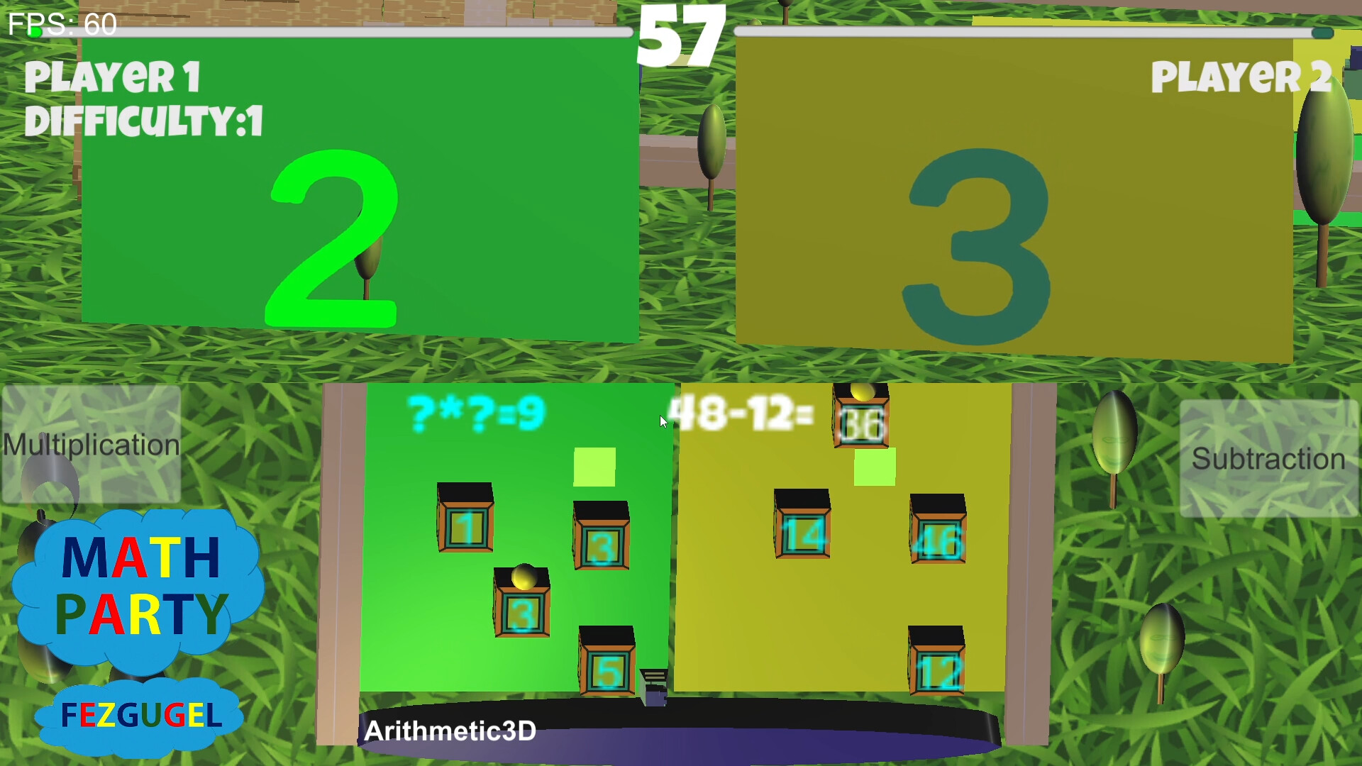 Math Party Fezgugel screenshot 2