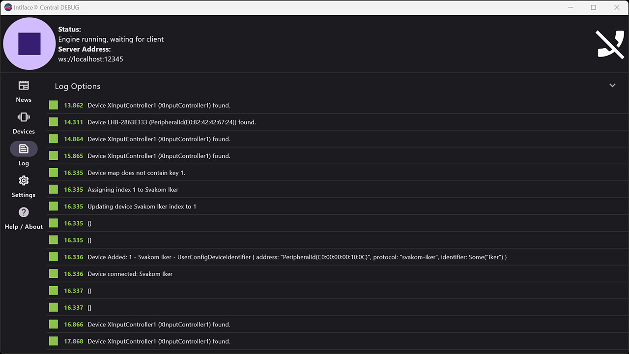 Intiface Central screenshot 5