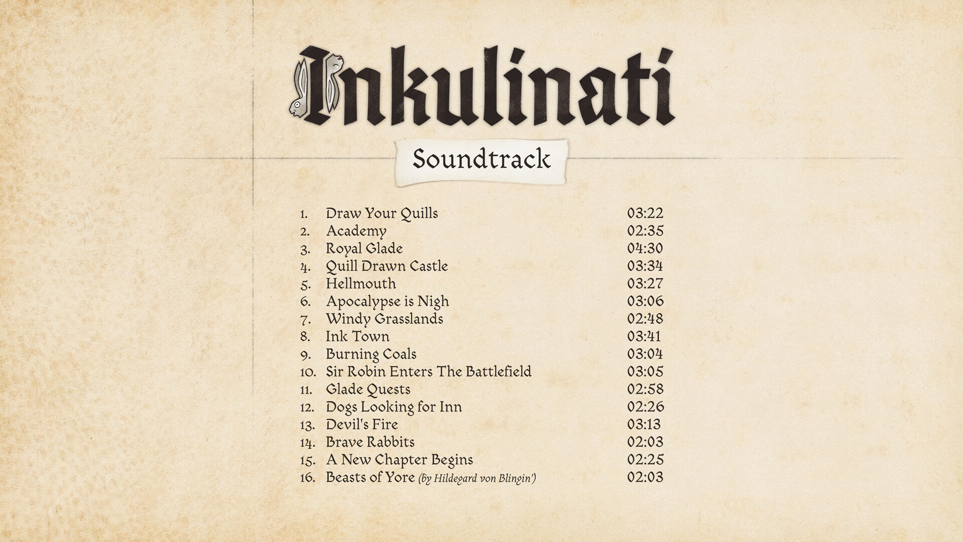 Inkulinati - Soundtrack screenshot 2