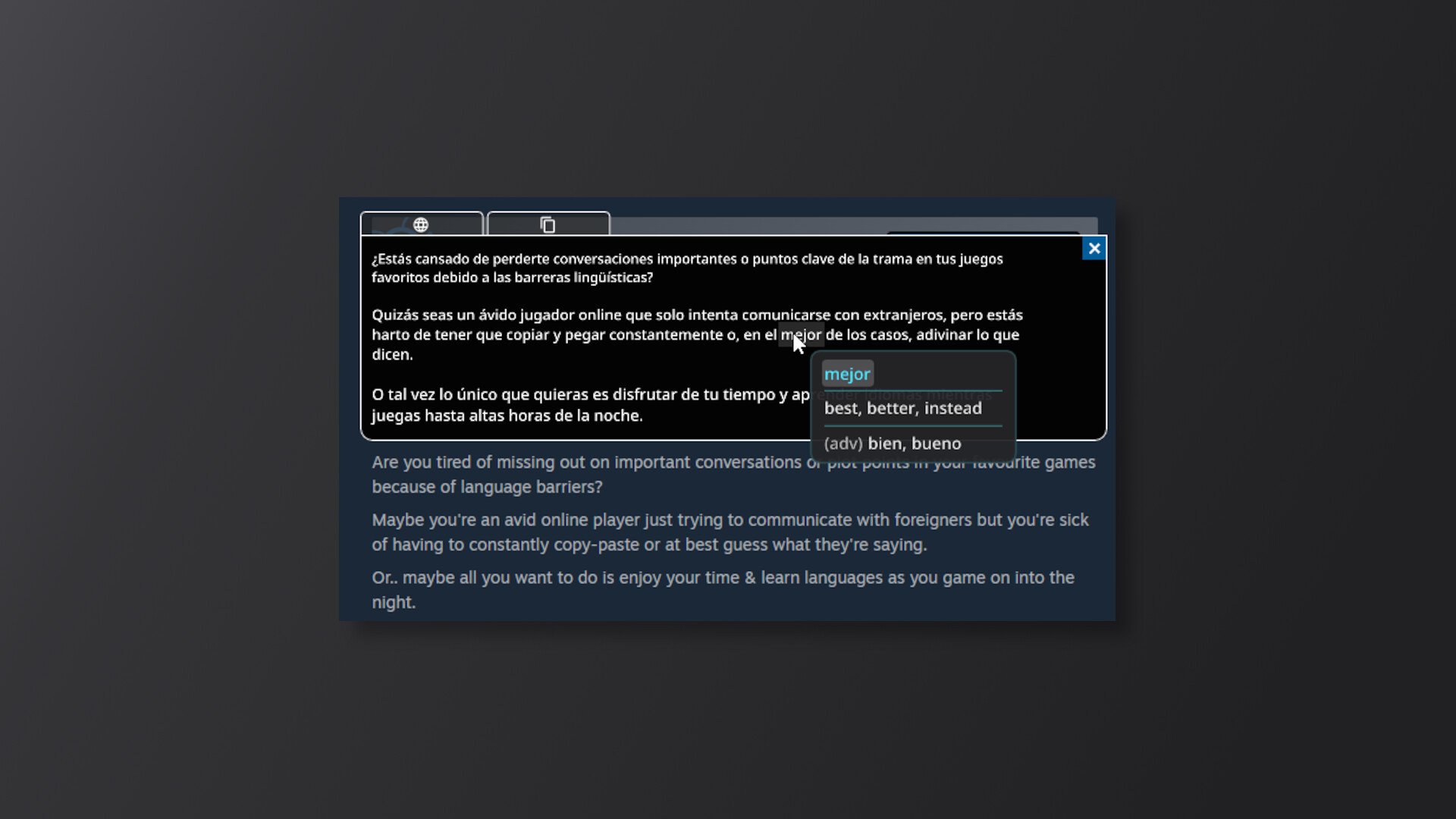 GameTranslate screenshot 2