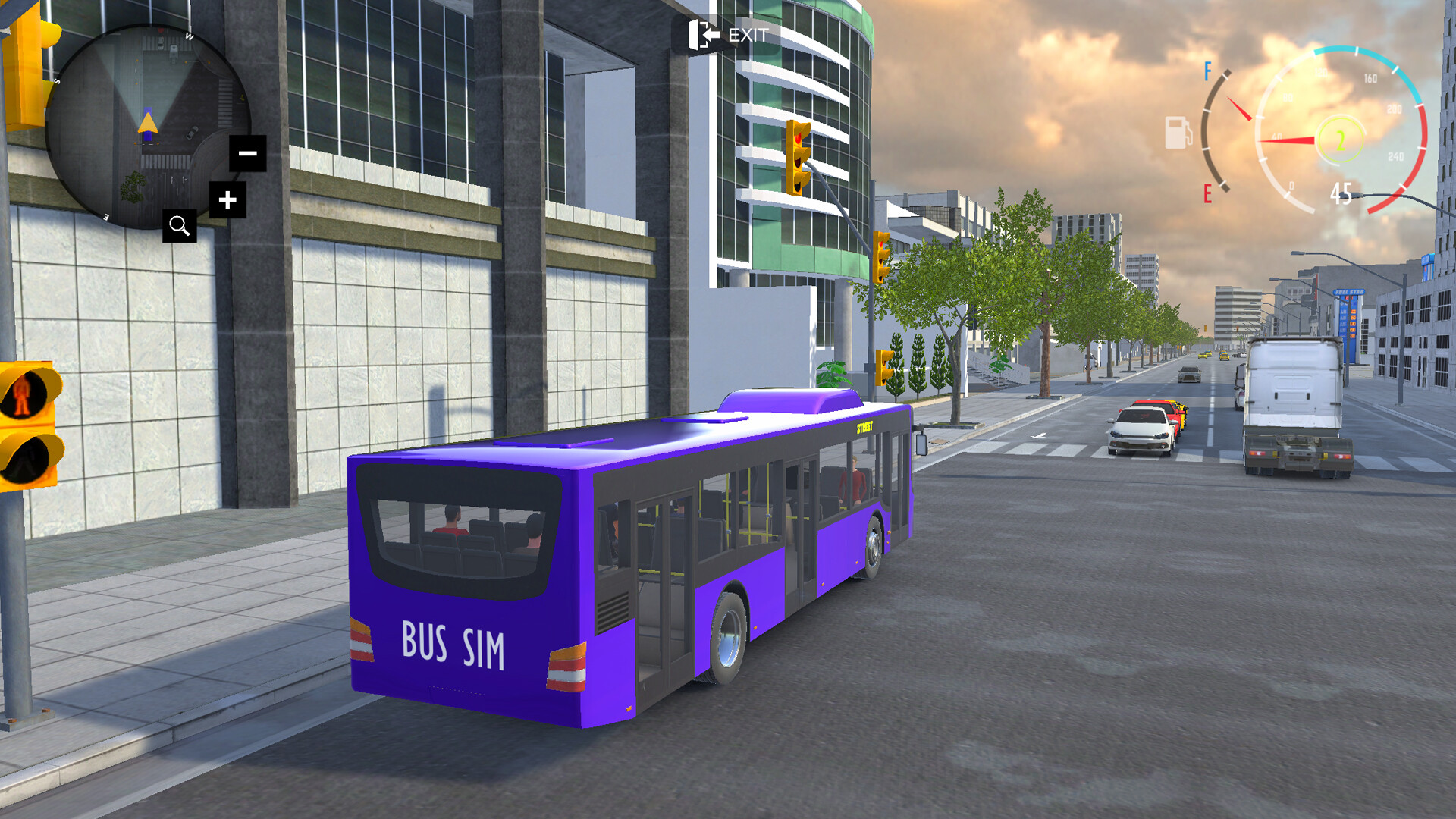 Bus Simulator: Car Driving screenshot 5