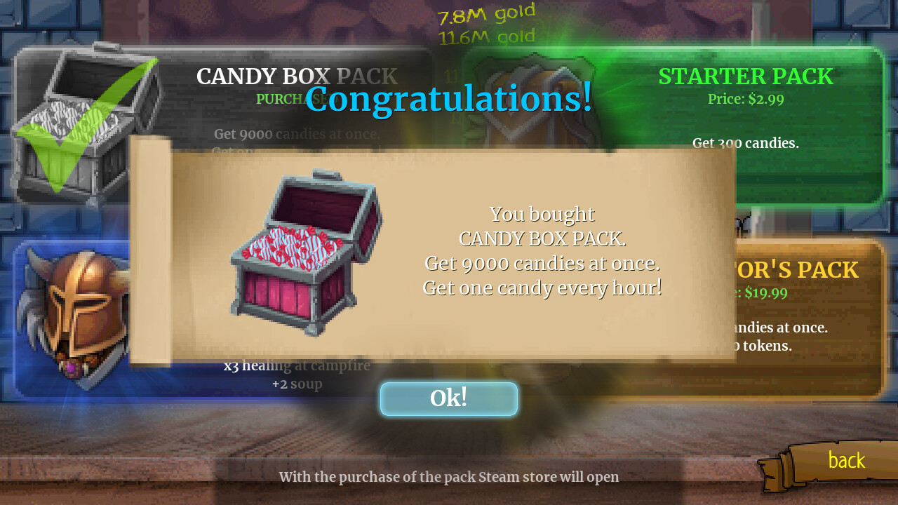 BARD IDLE - CANDY BOX PACK screenshot 2