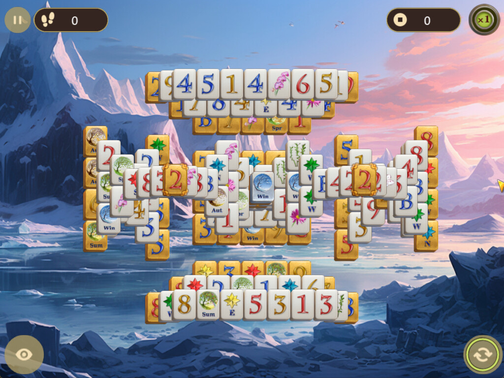 Nature Mahjong screenshot 2