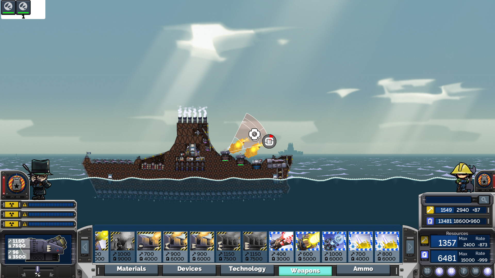 Forts - Elite HUD screenshot 1