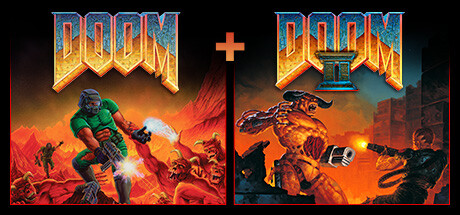 毁灭战士+毁灭战士2/DOOM + DOOM II