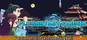 Flussstadt Fabrik