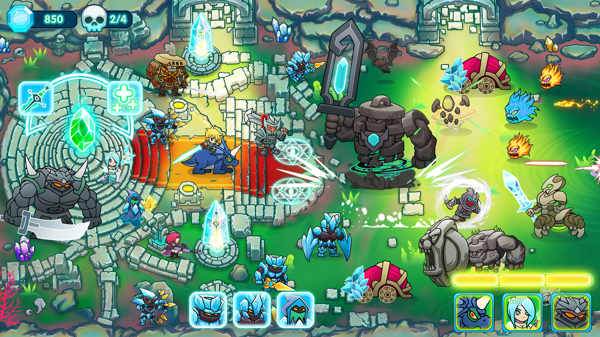 Crystania Wars 2 screenshot 1