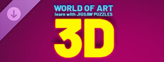 WORLD OF ART - learn with JIGSAW PUZZLES: 3D
