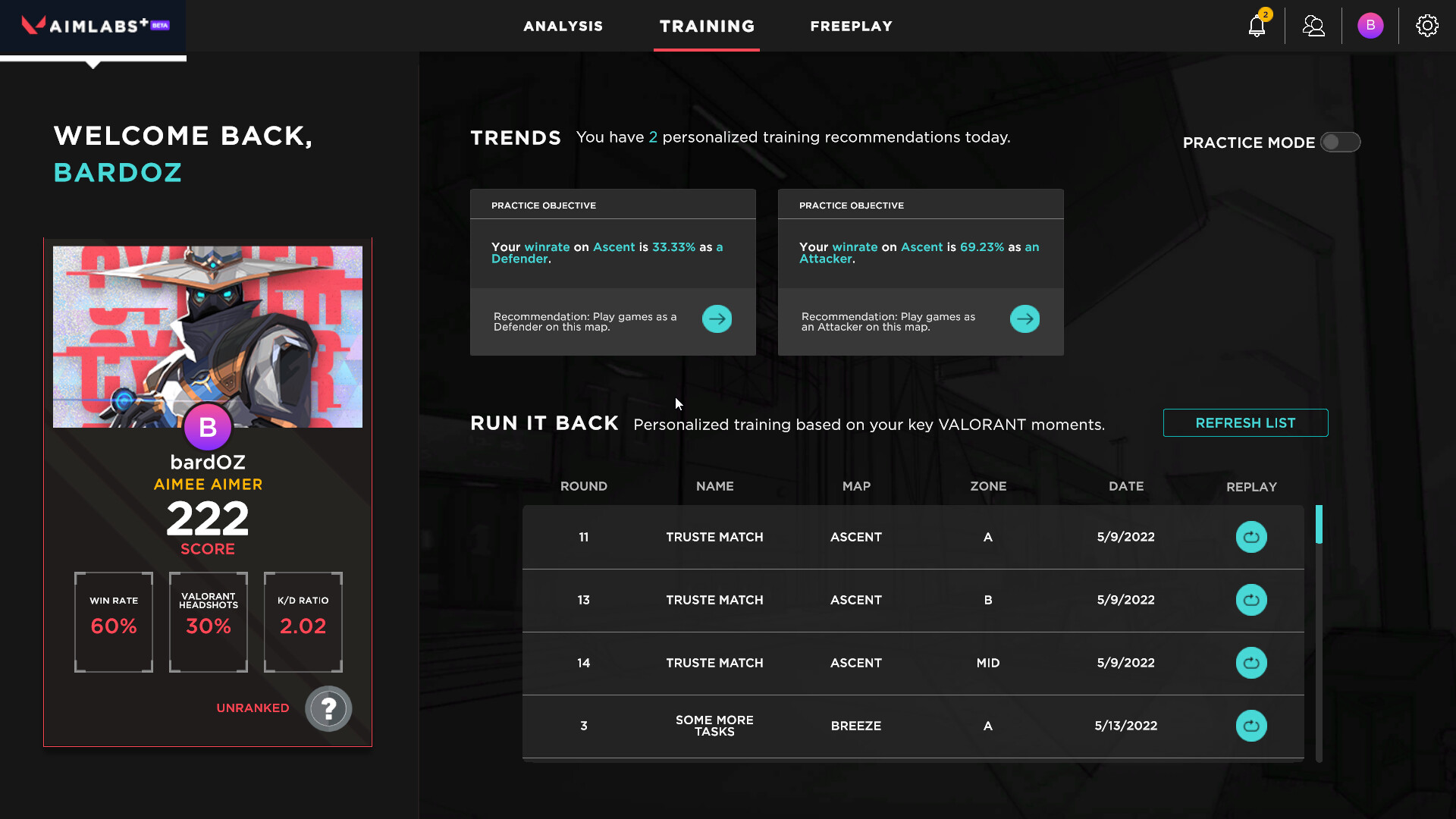 Aimlabs+ Basic Membership screenshot 1