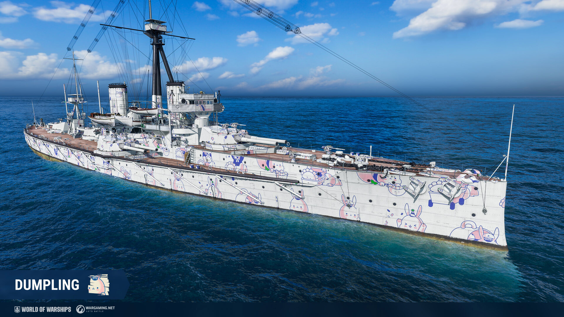 World of Warships — FREE Year of the Rabbit Camouflage Collection screenshot 3