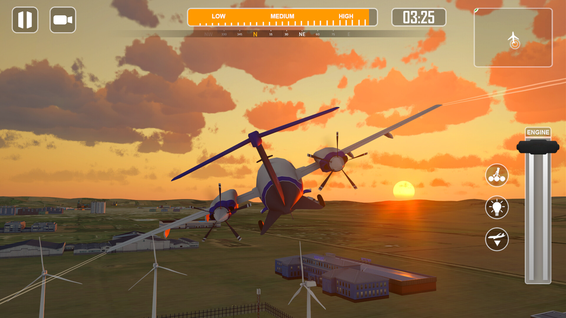 Ultimate Flight Simulator Pro screenshot 1