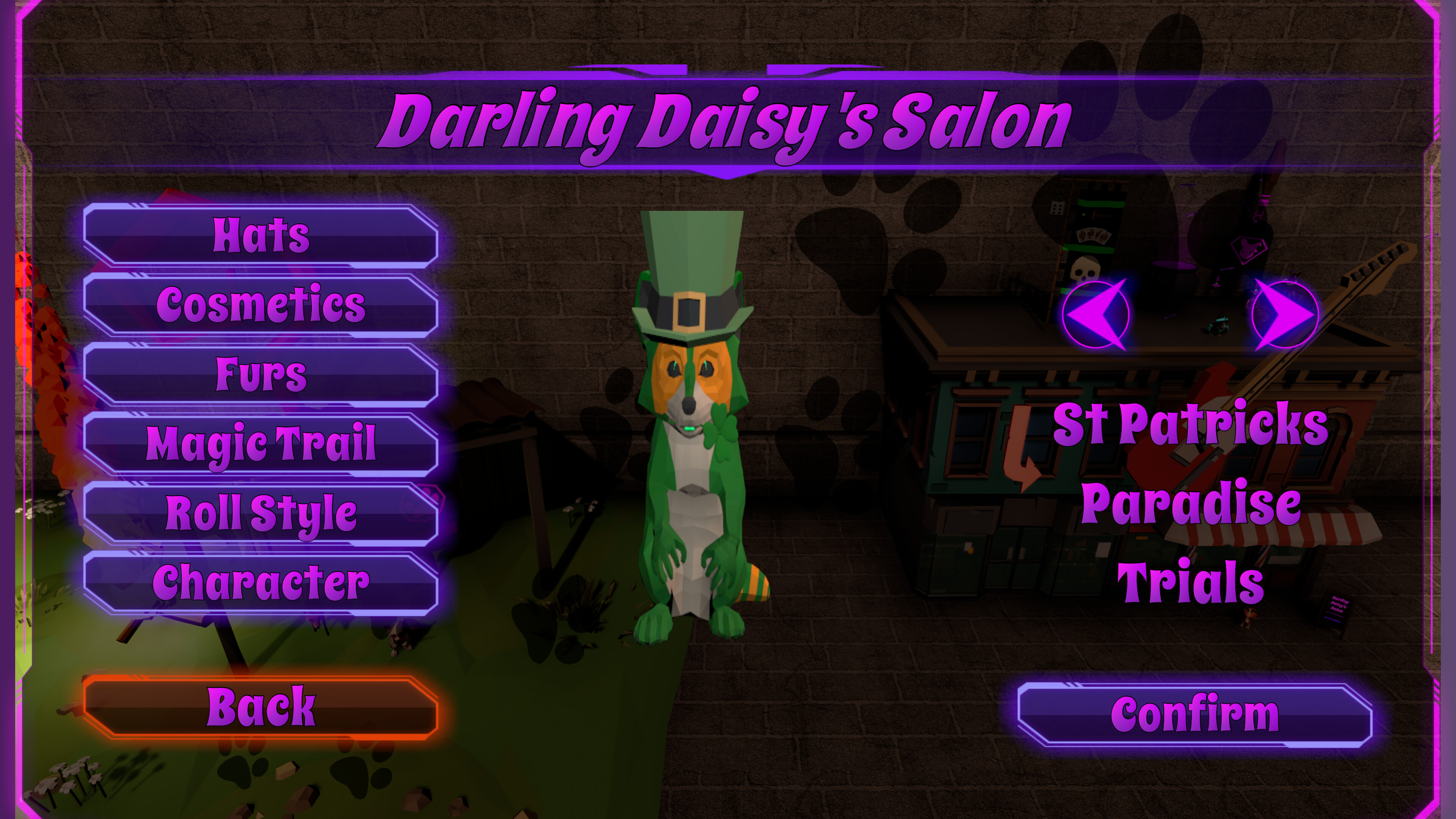 Roxy Raccoon's Pinball Panic - St. Patrick's Paradise screenshot 8