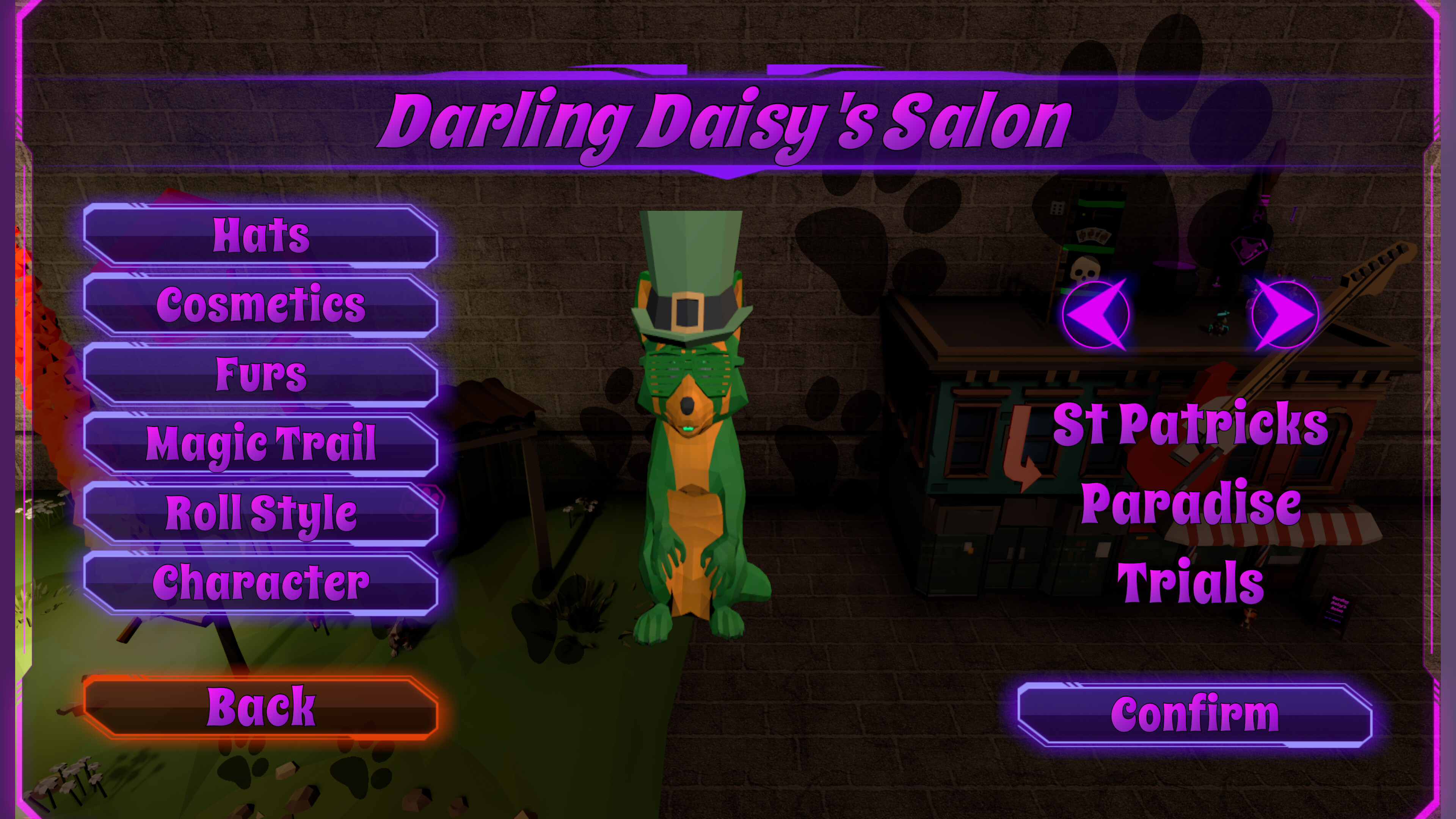 Roxy Raccoon's Pinball Panic - St. Patrick's Paradise screenshot 9