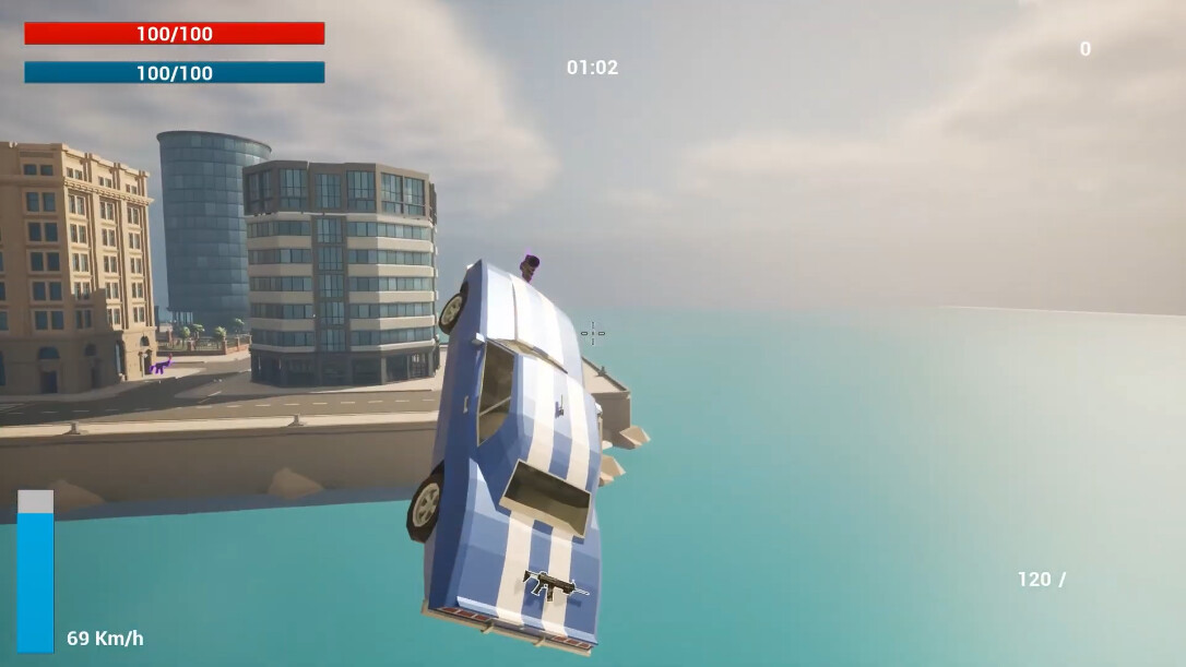Crazy Cars screenshot 1