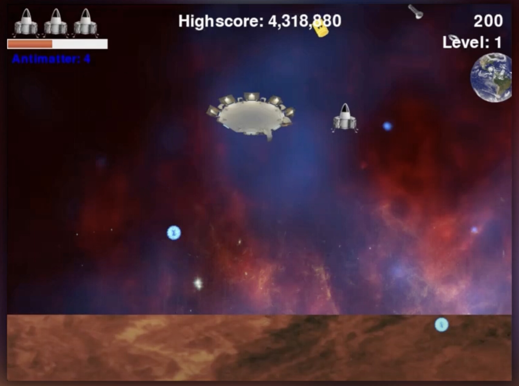 Lunar Lander screenshot 1