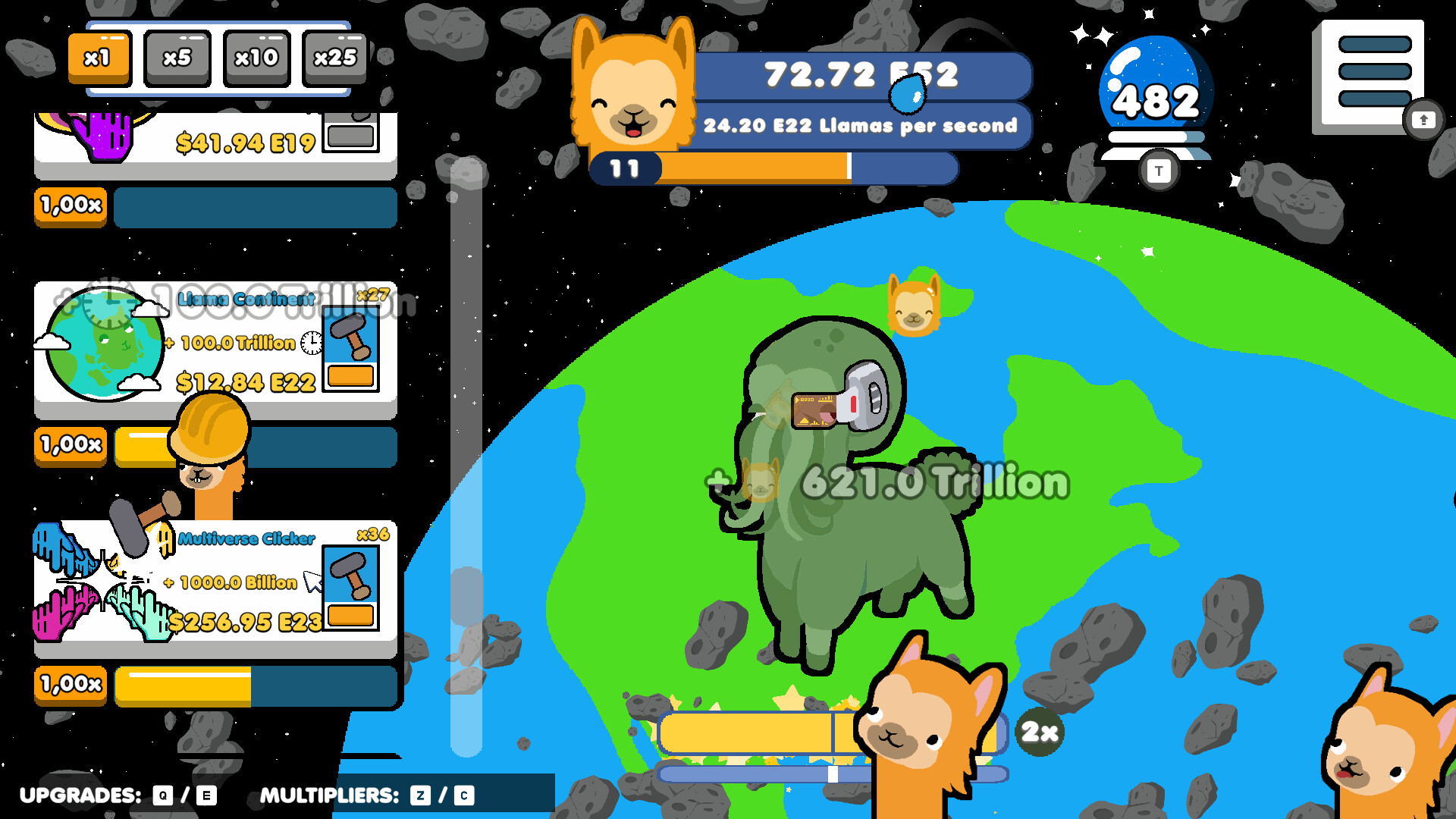 Lhama Clicker screenshot 4