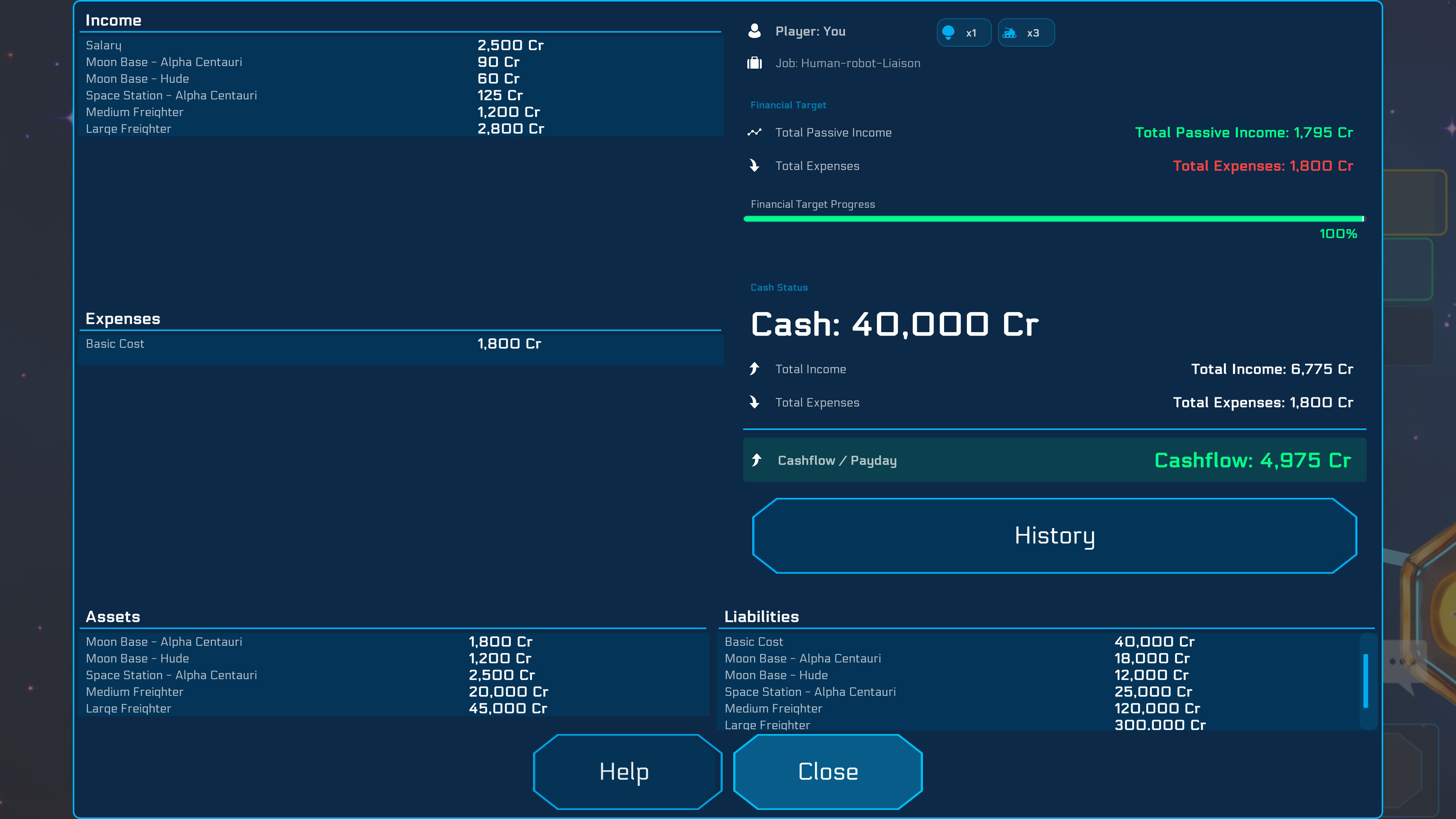 Galactic Economy screenshot 1