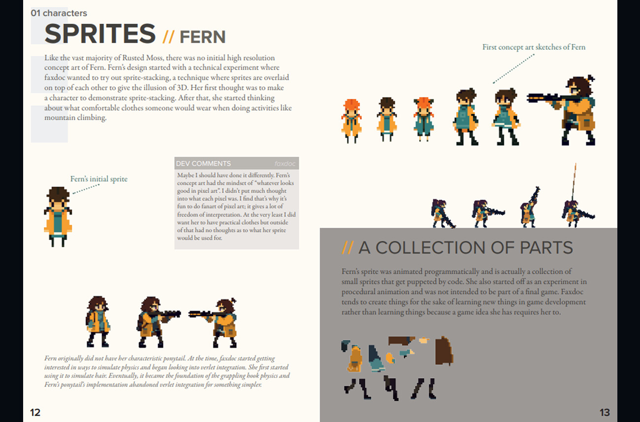 Rusted Moss Artbook screenshot 4