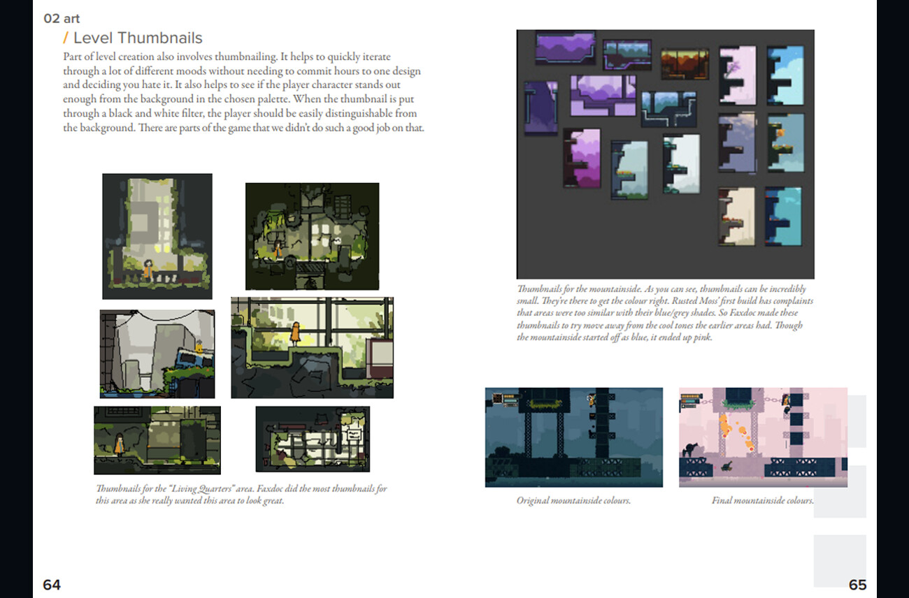 Rusted Moss Artbook screenshot 3