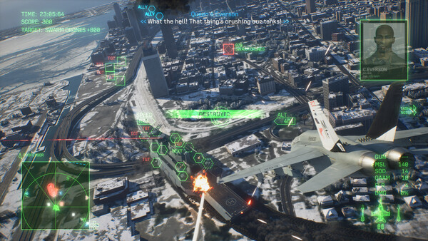 ACE COMBAT 8: WINGS OF THEVE screenshot