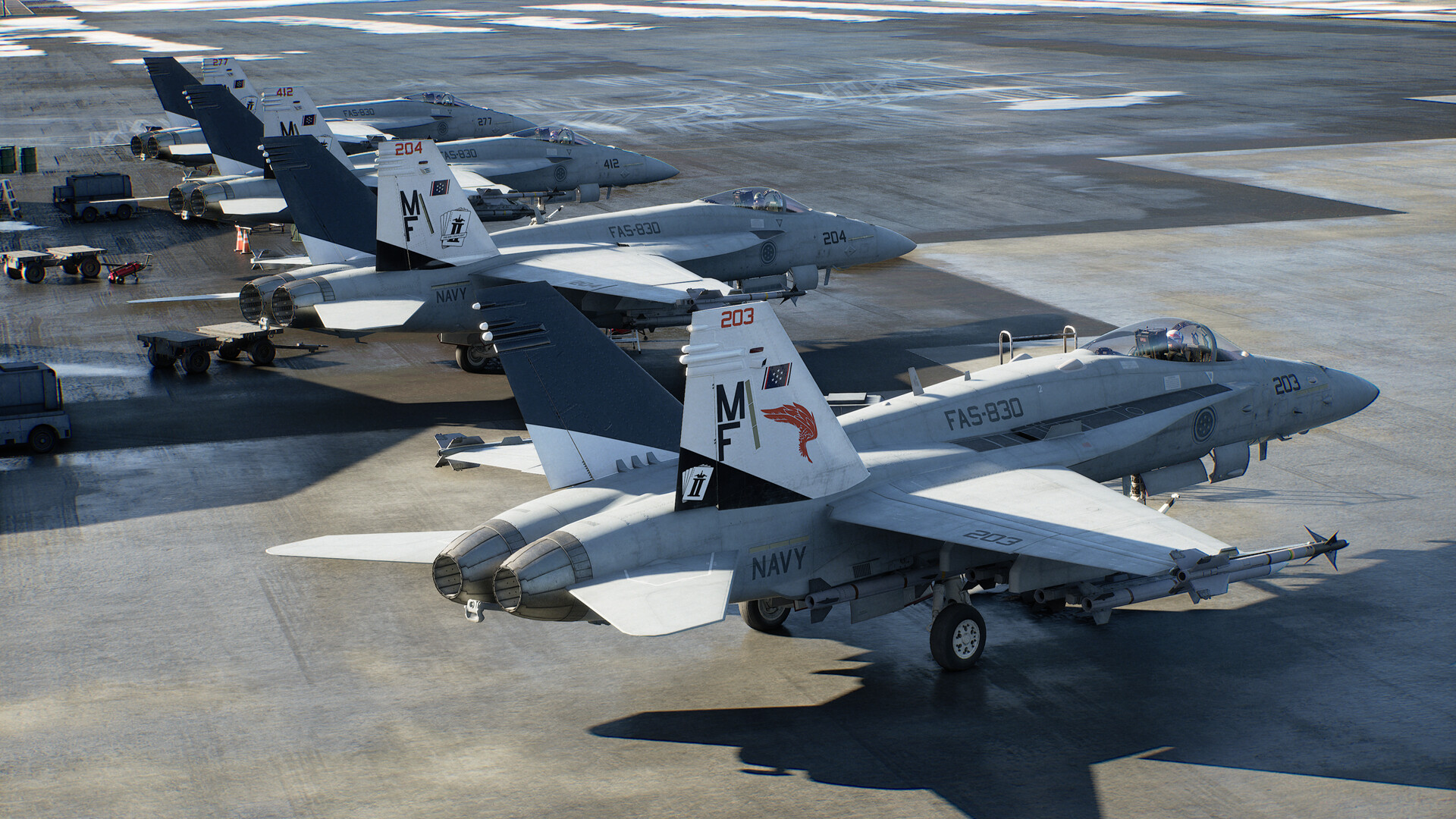 ACE COMBAT 8: WINGS OF THEVE screenshot 6
