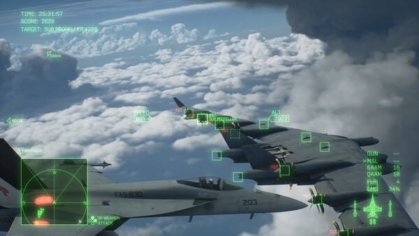 ACE COMBAT 8: WINGS OF THEVE screenshot