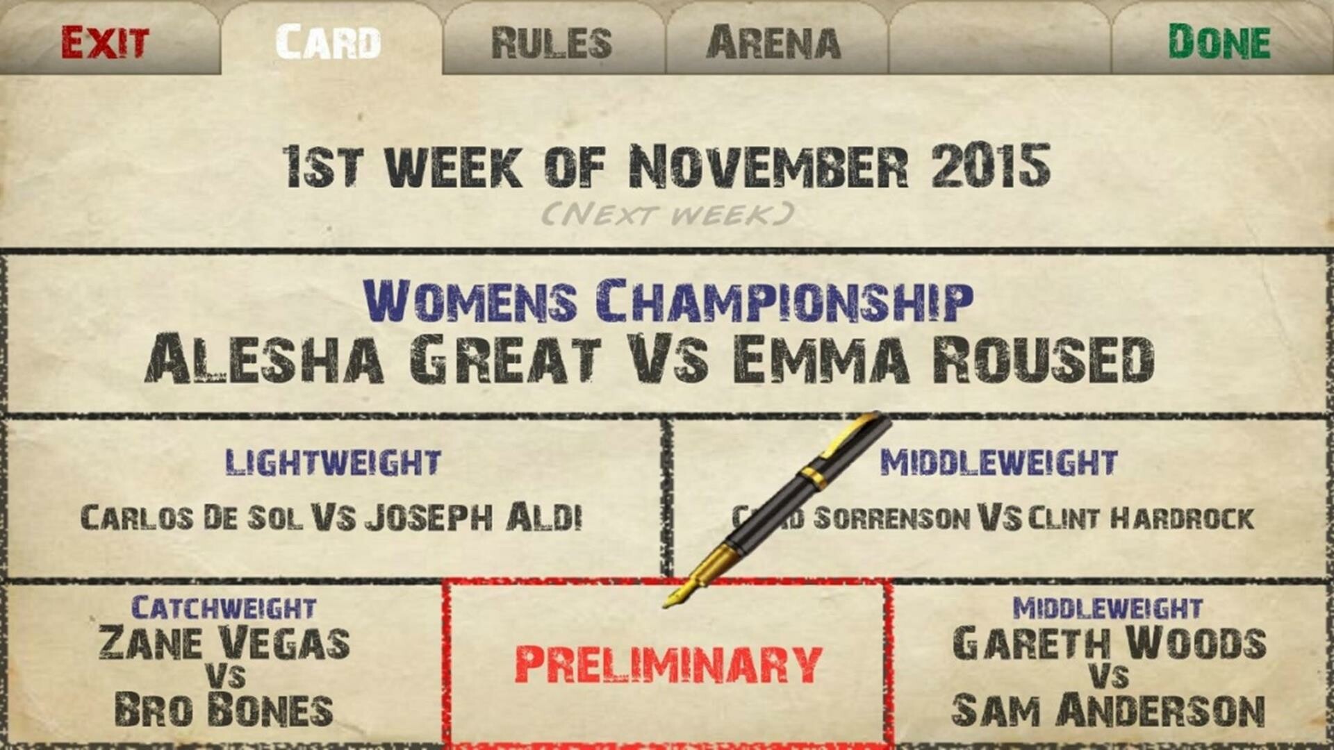 Weekend Warriors MMA screenshot 9