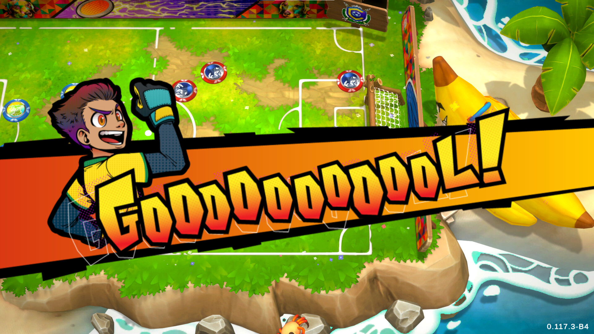 Mega Button Soccer screenshot 2