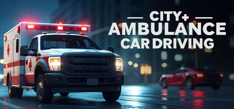 City Ambulance Car Driving Cover Image